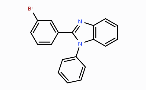 CAS No. 760212-40-6, 2-(3-bromophenyl)-1-phenyl-1H-benzimidazole