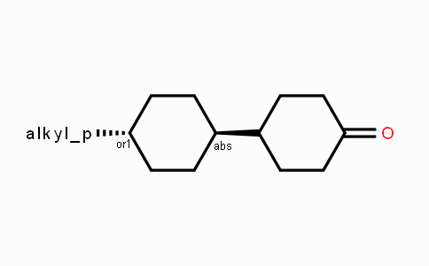trans-4-(trans-4'-n-alkylcyclohexyl)cyclohexanone