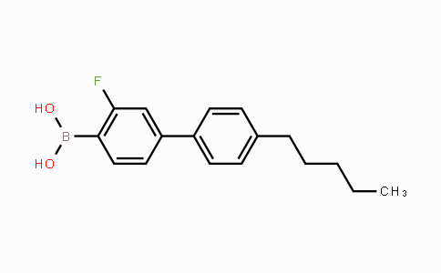 CAS No. 163129-14-4, 3-fluoro-4'-pentylbiphenyl-4-ylboronic acid