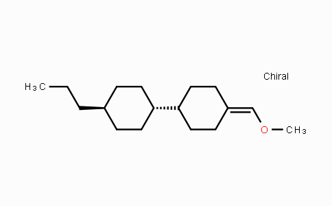 CAS No. 191284-51-2, 4-(methoxymethylene)-4'-trans-propyl-1,1'-bicyclohexyl