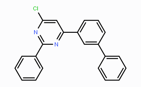 CAS No. 1852465-76-9, 4-(biphenyl-3-yl)-6-chloro-2-phenylpyrimidine