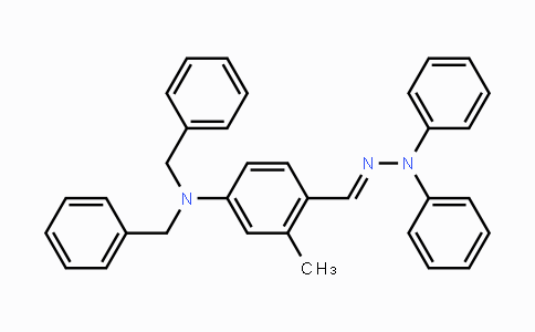 CAS No. 103079-11-4, 2-Methyl-4-dibenzylaminobenzaldehyde-1,1-diphenylhydrazone