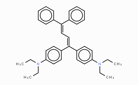 CAS No. 109995-82-6, 1,1-双(对二乙氨基苯基)-4,4-二苯基-1,3-丁二烯
