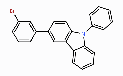 CAS No. 854952-59-3, 3-(3-bromophenyl) -9-phenyl-9H -carbazole