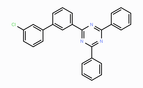 CAS No. 1443049-83-9, 2-(3'-Chloro[1,1'-biphenyl]-3-yl)-4,6-diphenyl-1,3,5-triazine