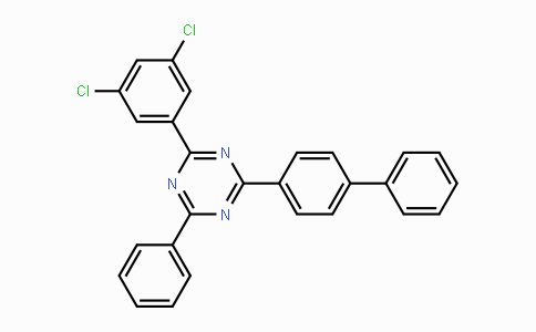 CAS No. 2135784-06-2, 2-Biphenyl-4-yl-4-(3,5-dichloro-phenyl)-6-phenyl-[1,3,5]triazine