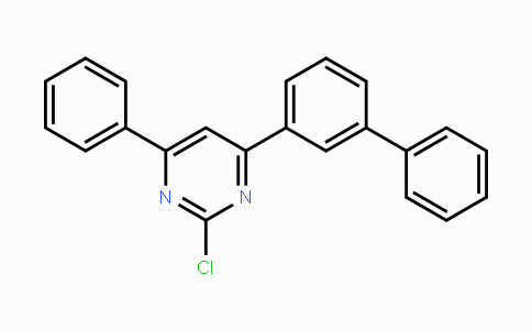 CAS No. 1624289-88-8, 4-Biphenyl-3-yl-2-chloro-6-phenyl-pyrimidine
