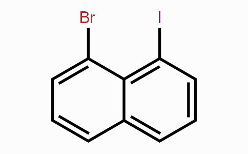 CAS No. 4044-58-0, 1-Bromo-8-iodonaphthalene