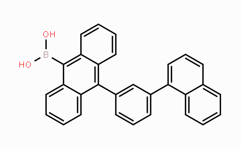CAS No. 1084334-60-0, 10-(3-(1-萘基)苯基)-9-蒽硼酸