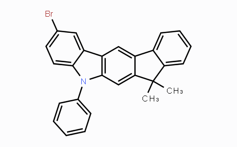 1257220-44-2 | 2-Bromo-5,7-dihydro-7,7-dimethyl-5-phenyl-indeno[2,1-b]carbazole