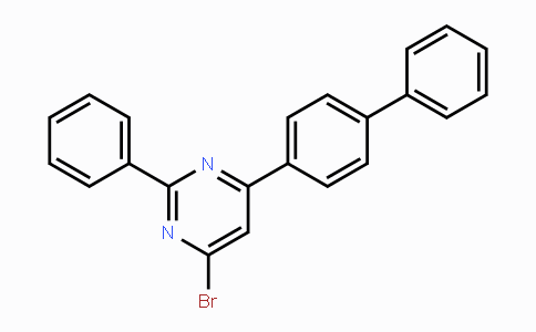 CAS No. 1800229-08-6, 4-([1,1'-Biphenyl]-4-yl)-6-bromo-2-phenylpyrimidine