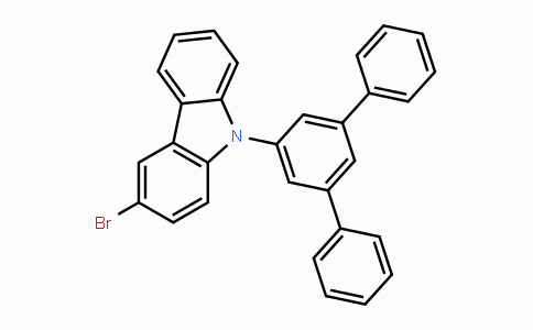 CAS No. 1410877-36-9, 9-([1,1':3',1''-terphenyl]-5'-yl)-3-bromo-9H-carbazole