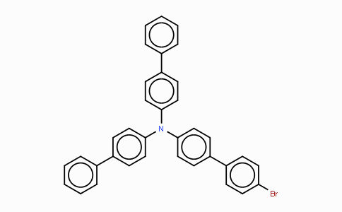 CAS No. 728039-63-2, N-[4-(4-Bromophenyl)phenyl]-4-phenyl-N-(4-phenylphenyl)aniline