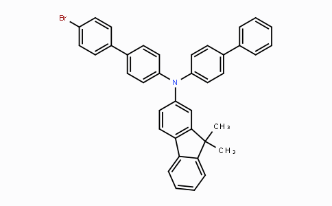 1268621-99-3 | N-(biphenyl-4-yl)-N-(4'-broMobiphenyl-4-yl)-9,9-diMethyl-9H-fluoren-2-aMine