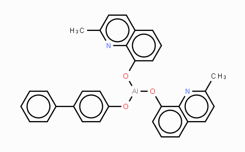 CAS No. 146162-54-1, 双(2-甲基-8-羟基喹啉-N1,O8)-(1,1'-联苯-4-羟基)铝