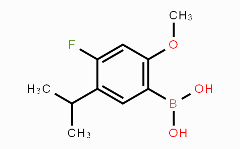 875446-29-0 | 4-Fluoro-5-isopropyl-2-methoxyphenylboronic acid