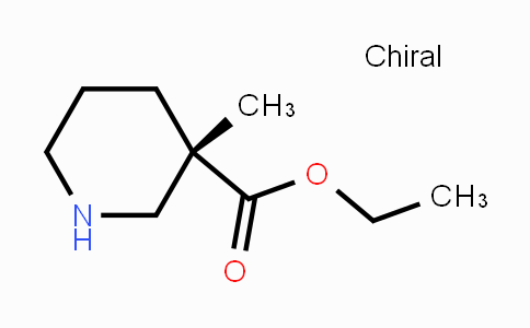 CAS No. 297172-01-1, (3R)-3-methyl-3-piperidinecarboxylic acid ethyl ester