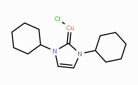 CAS No. 855517-58-7, (1,3-二环己基-1,3-二氢-2H-咪唑-2-亚基)氯化铜