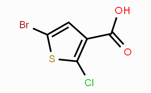 CAS No. 189330-38-9, 5-bromo-2-chlorothiophene-3-carboxylic acid