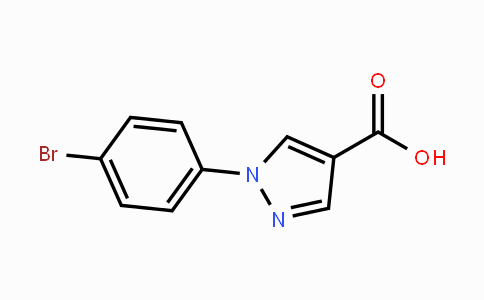 CAS No. 138907-85-4, 1-(4-bromophenyl)-1H-pyrazole-4-carboxylic acid