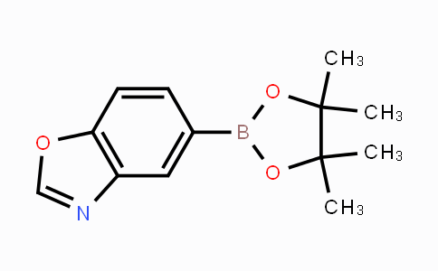 CAS No. 936902-12-4, 5-(4,4,5,5-tetramethyl-1,3,2-dioxaborolan-2-yl)benzo[d]oxazole