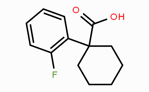 CAS No. 106795-66-8, 1-(2-Fluorophenyl)cyclohexanecarboxylic acid