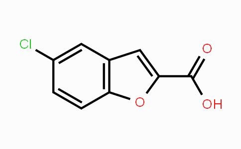 CAS No. 10242-10-1, 5-chlorobenzofuran-2-carboxylic acid