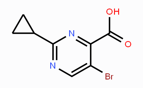 CAS No. 304902-95-2, 5-bromo-2-cyclopropylpyrimidine-4-carboxylic acid