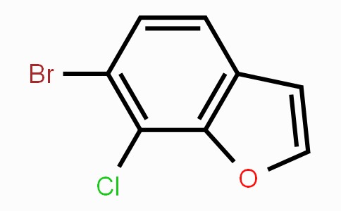 CAS No. 1427405-35-3, 6-bromo-7-chlorobenzofuran