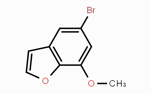 CAS No. 164414-62-4, 5-bromo-7-methoxybenzofuran