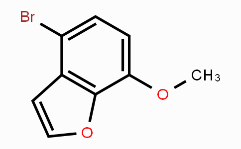 CAS No. 1258960-00-7, 4-bromo-7-methoxybenzofuran