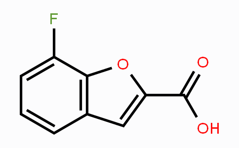 CAS No. 385808-59-3, 7-fluorobenzofuran-2-carboxylic acid