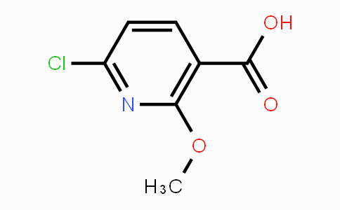 CAS No. 65515-33-5, 6-chloro-2-methoxynicotinic acid
