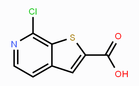CAS No. 1360902-95-9, 7-chlorothieno[2,3-c]pyridine-2-carboxylic acid