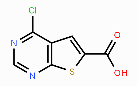 CAS No. 86825-96-9, 4-chlorothieno[2,3-d]pyrimidine-6-carboxylic acid