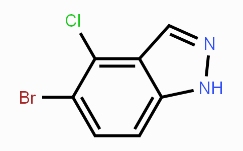 CAS No. 1082041-90-4, 5-bromo-4-chloro-1H-indazole