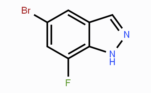 CAS No. 1260381-83-6, 5-bromo-7-fluoro-1H-indazole