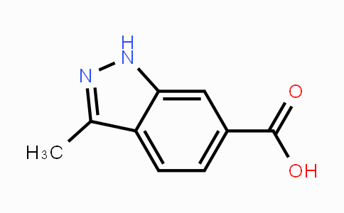 CAS No. 201286-96-6, 3-methyl-1H-indazole-6-carboxylic acid