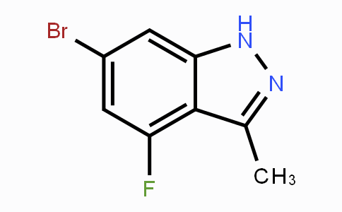 CAS No. 1214900-63-6, 6-bromo-4-fluoro-3-methyl-1H-indazole