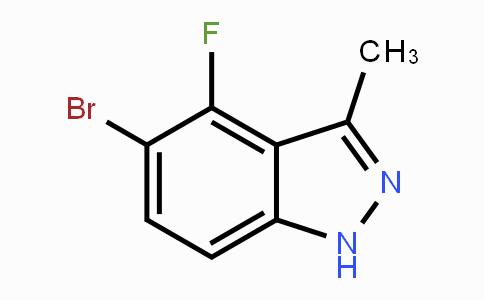 CAS No. 1360945-67-0, 5-bromo-4-fluoro-3-methyl-1H-indazole