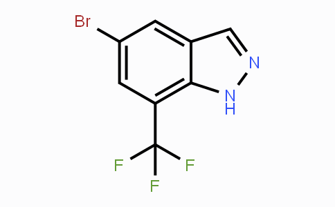 CAS No. 1374258-43-1, 5-bromo-7-(trifluoromethyl)-1H-indazole