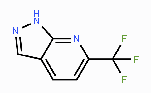 CAS No. 1196153-90-8, 6-(trifluoromethyl)-1H-pyrazolo[3,4-b]pyridine