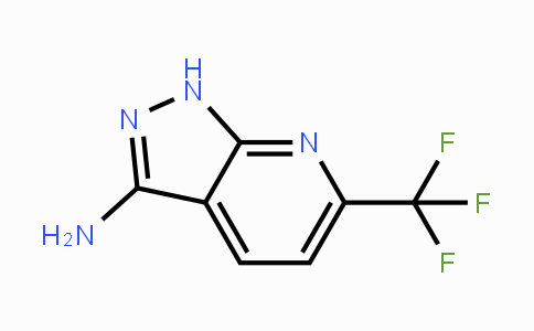 CAS No. 1211578-87-8, 6-(trifluoromethyl)-1H-pyrazolo[3,4-b]pyridin-3-amine