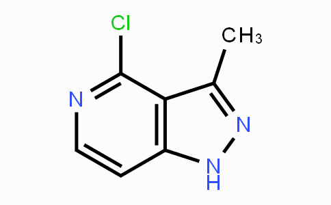 CAS No. 120422-93-7, 4-chloro-3-methyl-1H-pyrazolo[4,3-c]pyridine