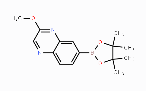 CAS No. 1210047-82-7, 2-methoxy-7-(4,4,5,5-tetramethyl-1,3,2-dioxaborolan-2-yl)quinoxaline