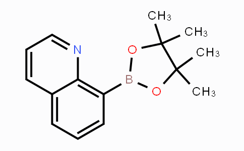 CAS No. 190788-62-6, 8-(4,4,5,5-tetramethyl-1,3,2-dioxaborolan-2-yl)quinoline
