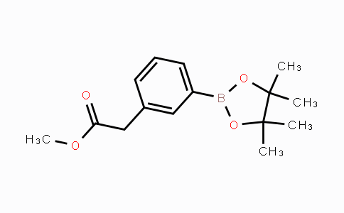 CAS No. 478375-42-7, methyl 2-(3-(4,4,5,5-tetramethyl-1,3,2-dioxaborolan-2-yl)phenyl)acetate