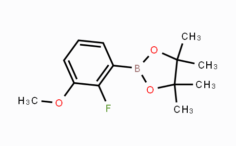 CAS No. 1165936-00-4, 2-(2-fluoro-3-methoxyphenyl)-4,4,5,5-tetramethyl-1,3,2-dioxaborolane