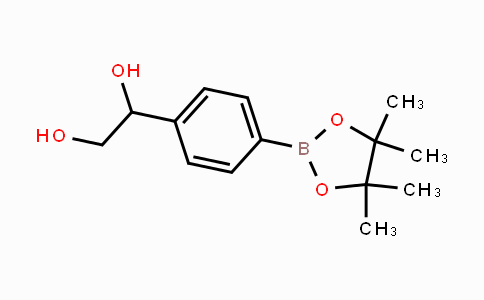 CAS No. 1245831-23-5, 1-(4-(4,4,5,5-tetramethyl-1,3,2-dioxaborolan-2-yl)phenyl)ethane-1,2-diol