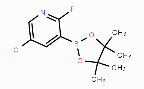 CAS No. 937595-72-7, 5-chloro-2-fluoro-3-(4,4,5,5-tetramethyl-1,3,2-dioxaborolan-2-yl)pyridine